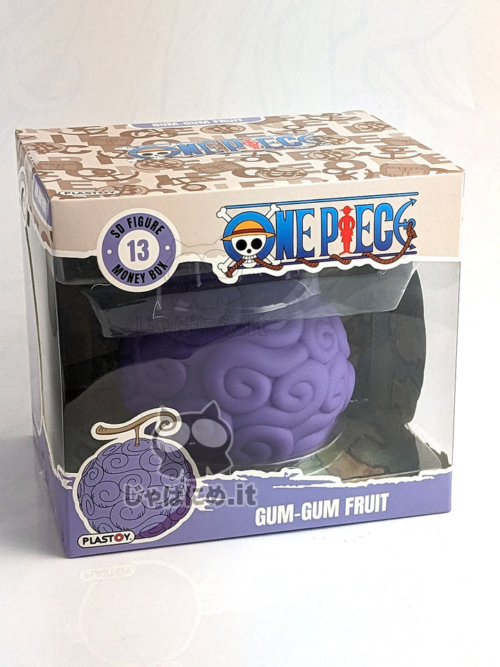 ONE PIECE Salvadanaio Coin Bank LUFFY Devil Fruit NIKA GOMU NO MI