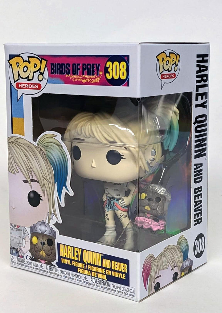 Greifvögel – POP! HARLEY QUINN und Beaver #308