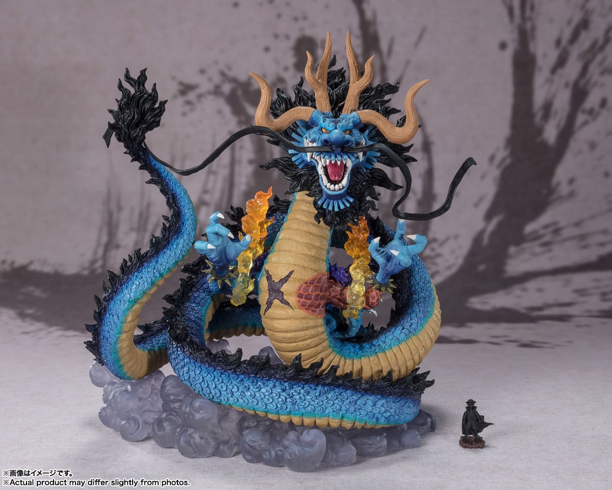 ONE PIECE - Kaido, roi des bêtes, dragons jumeaux (bataille supplémentaire) FiguartsZERO