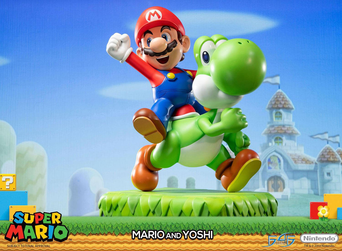 Super Mario &amp; Yoshi Statue