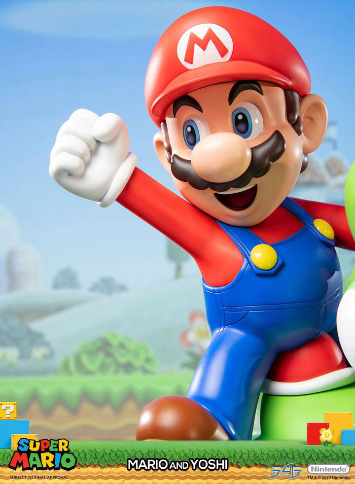Mario Bros F4f Statue SUPER MARIO & YOSHI
