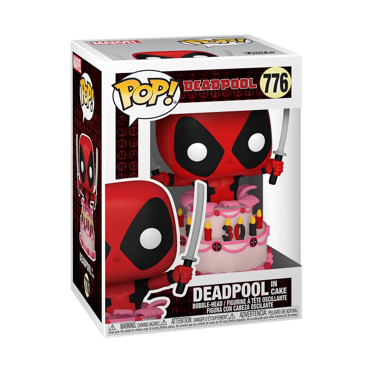 Deadpool – Marvel 30. Jubiläums-POP! Deadpool in Kuchen Nr. 776