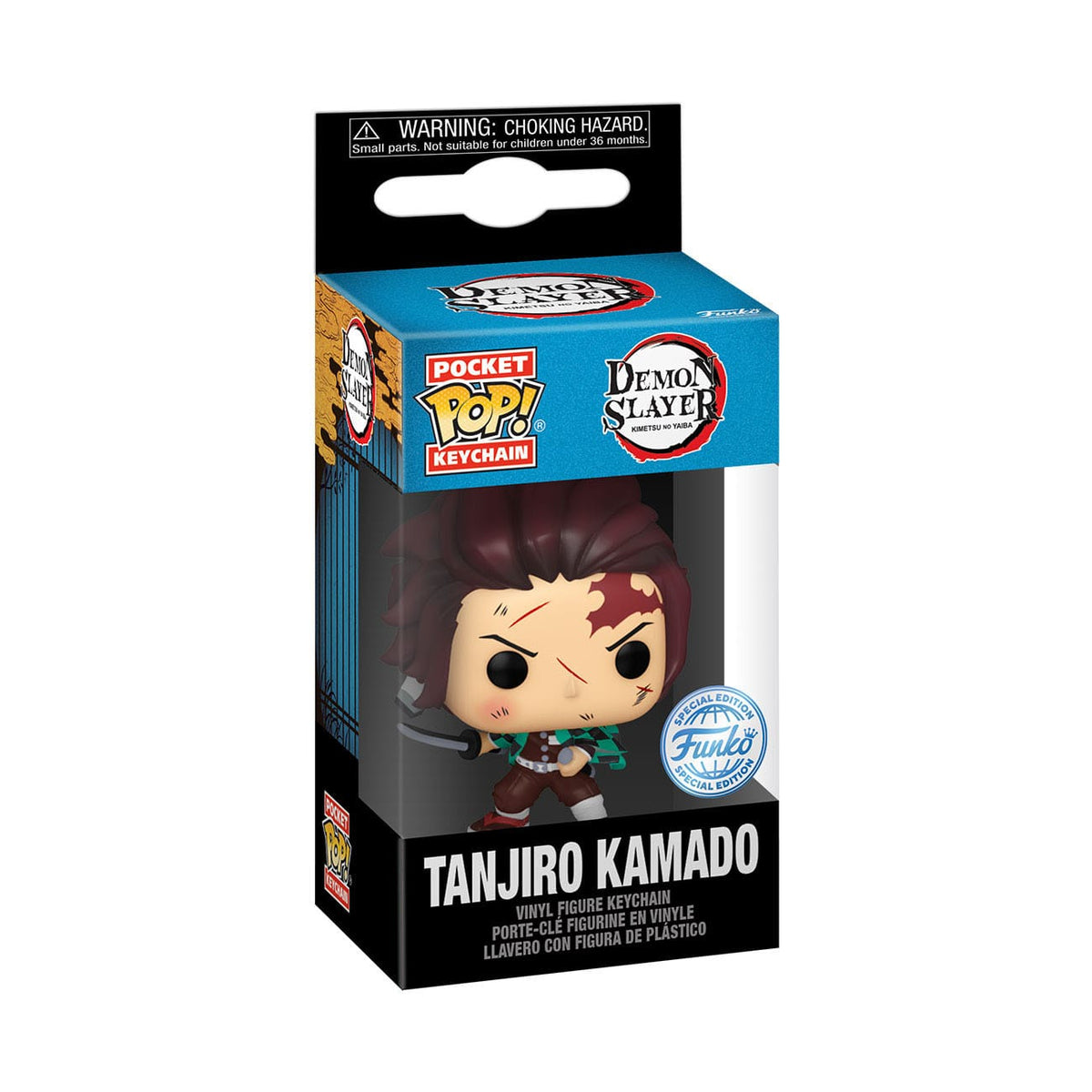 Demon Slayer Pocket Pop! Keychain TANJIRO KAMADO