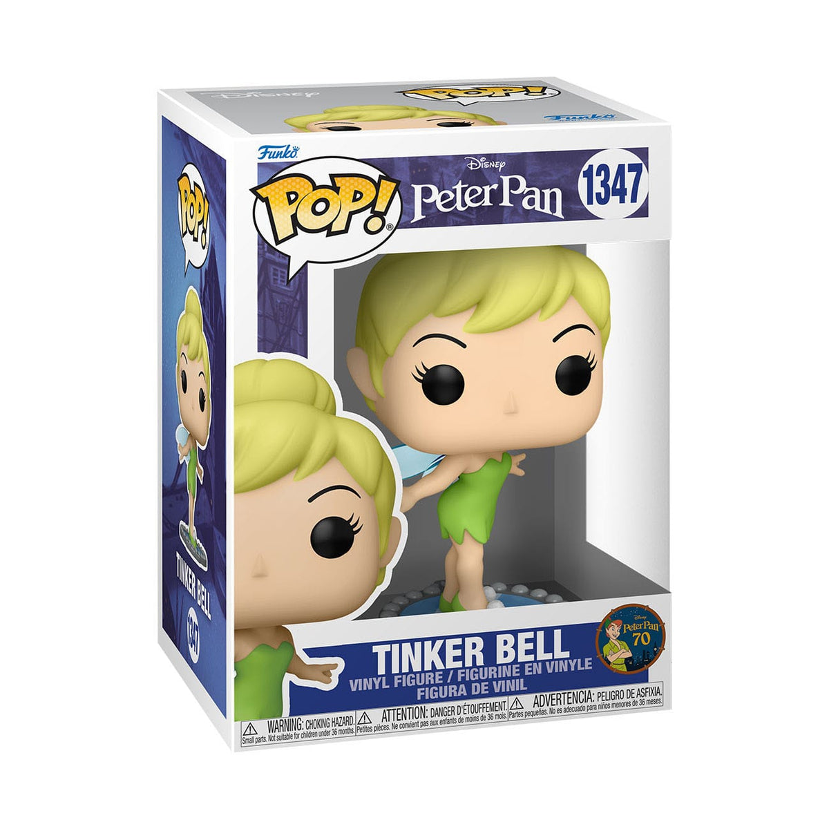 Disney POP! Peter Pan 70th Anniv. TINKER BELL #1347