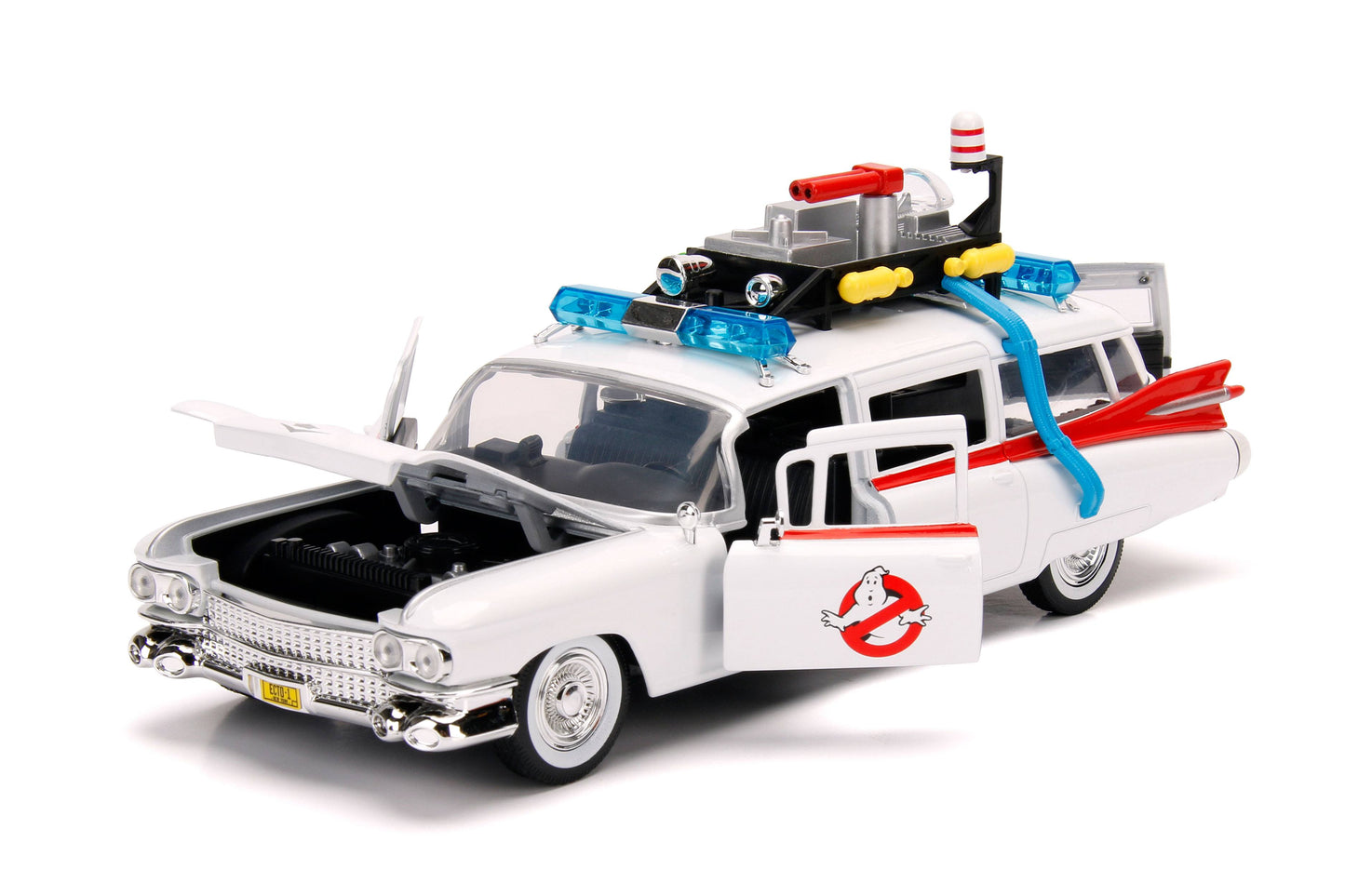 SOS Fantômes moulé sous pression échelle 1/24 1959 Cadillac Ecto-1