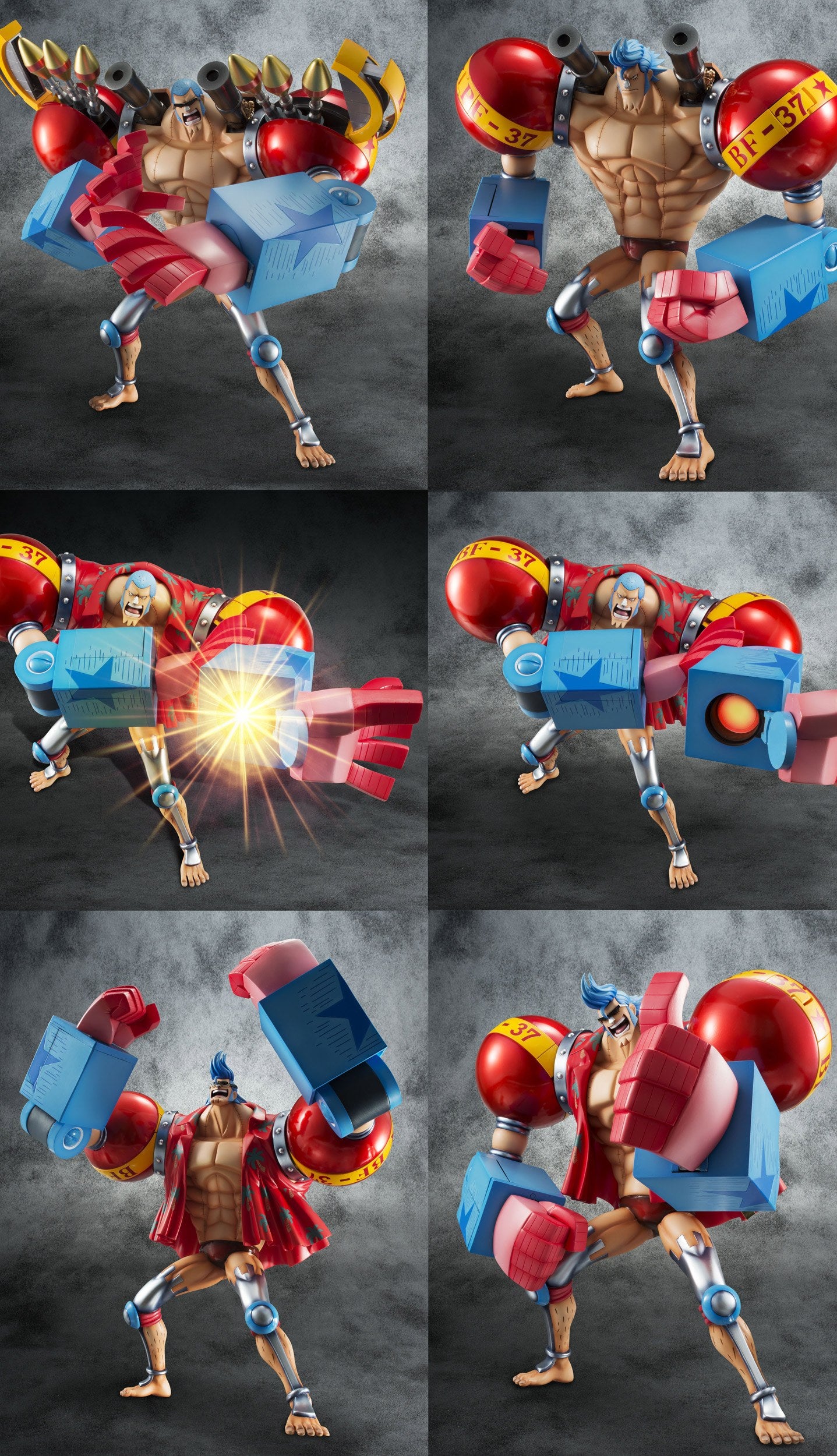 One Piece Figure Limited P.o.P SA-MAXIMUM ARMORED FRANKY