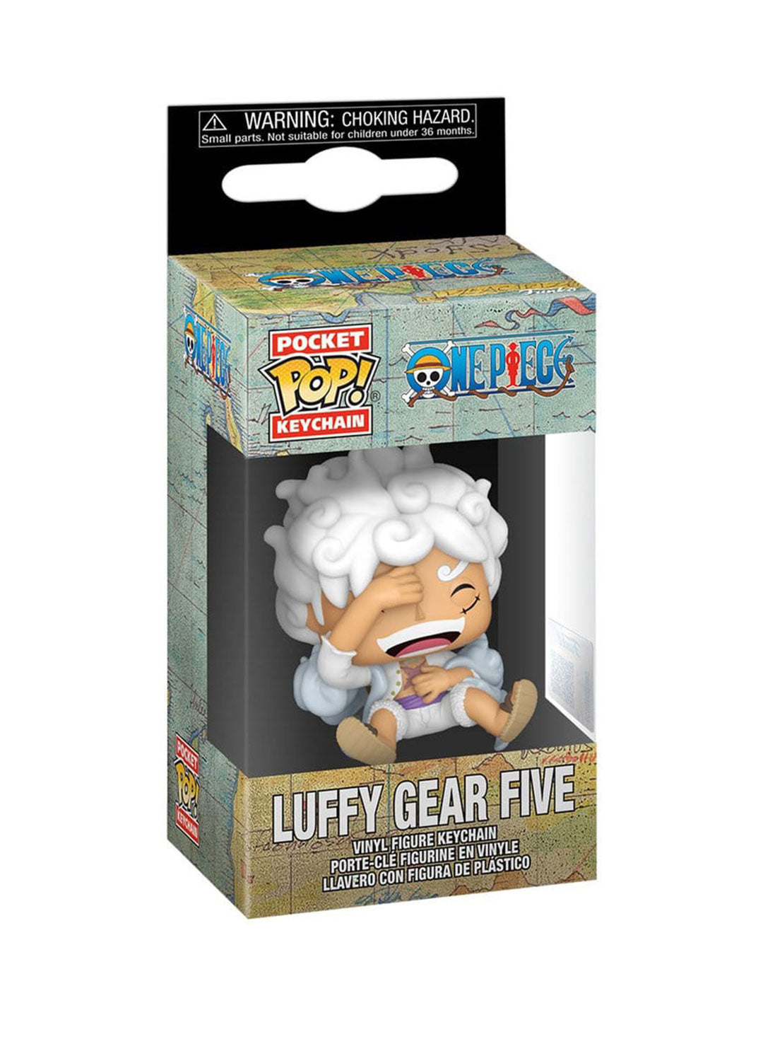 ONE PIECE Pocket POP! Portachiavi Keychain LUFFY Gear 5