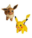 Pokemon Battle Figure Pack - Pikachu & Eevee