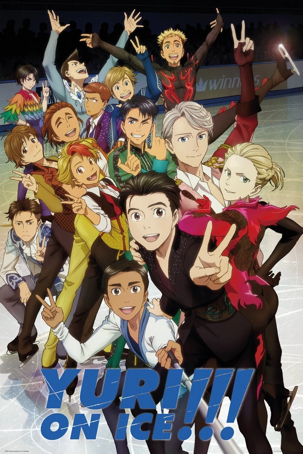 YURI ON ICE Gloss Laminated Maxi Poster 61x91 cm