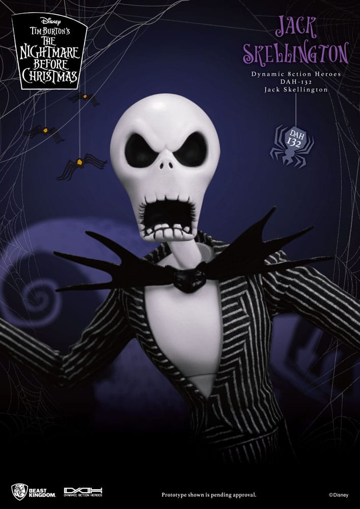 Nightmare before Christmas Dynamic 8ction Heroes Action Figure JACK