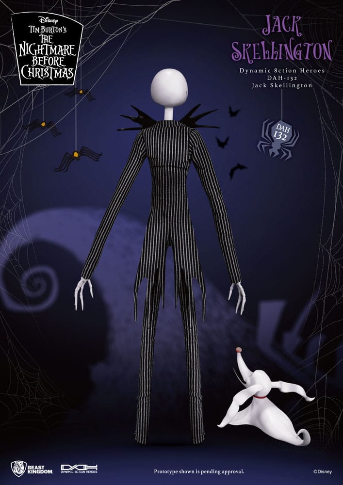 Nightmare before Christmas Dynamic 8ction Heroes Action Figure JACK