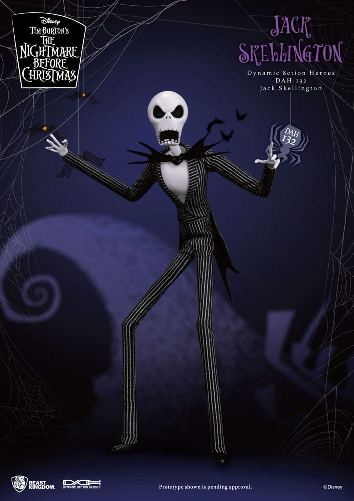 Nightmare before Christmas Dynamic 8ction Heroes Action Figure JACK