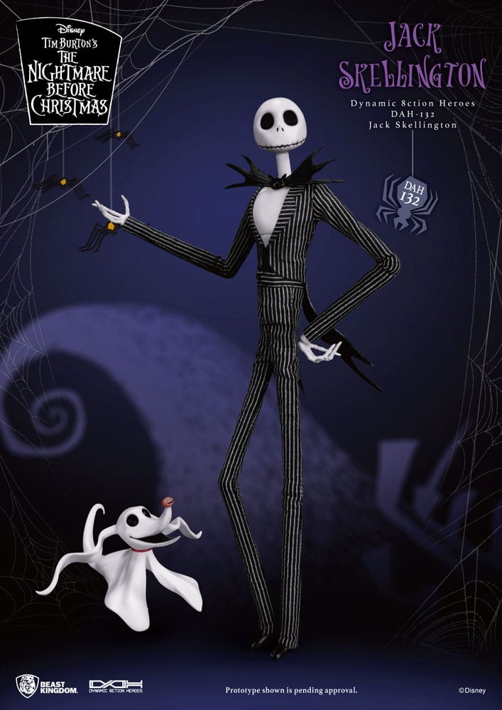 Nightmare before Christmas Dynamic 8ction Heroes Action Figure JACK