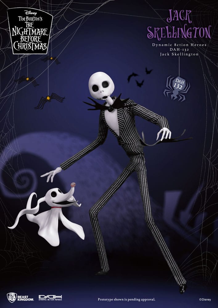 Nightmare before Christmas Dynamic 8ction Heroes Action Figure JACK