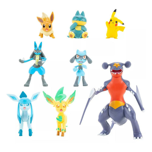 Pokémon Battle Mini Figurine 8-Pack Région de Sinnoh 5-11 cm