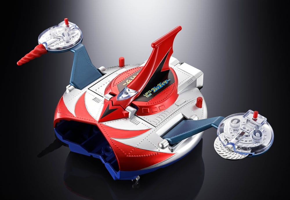 UFO Robo Grendizer Chogokin Action Figure Deluxe GRENDIZER & UFO SPAZER