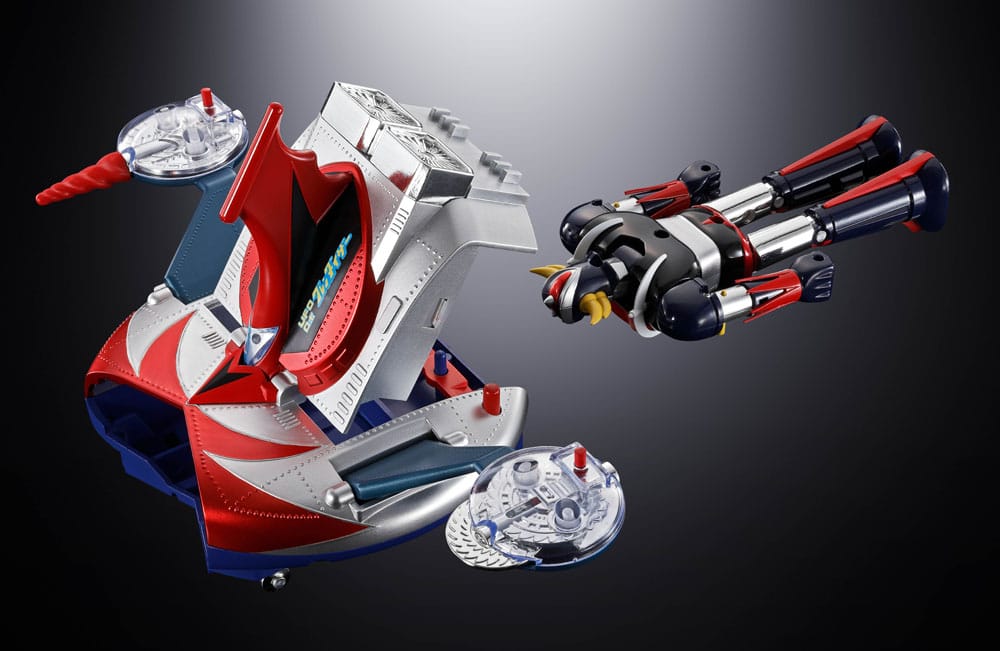 UFO Robo Grendizer Chogokin Action Figure Deluxe GRENDIZER & UFO SPAZER