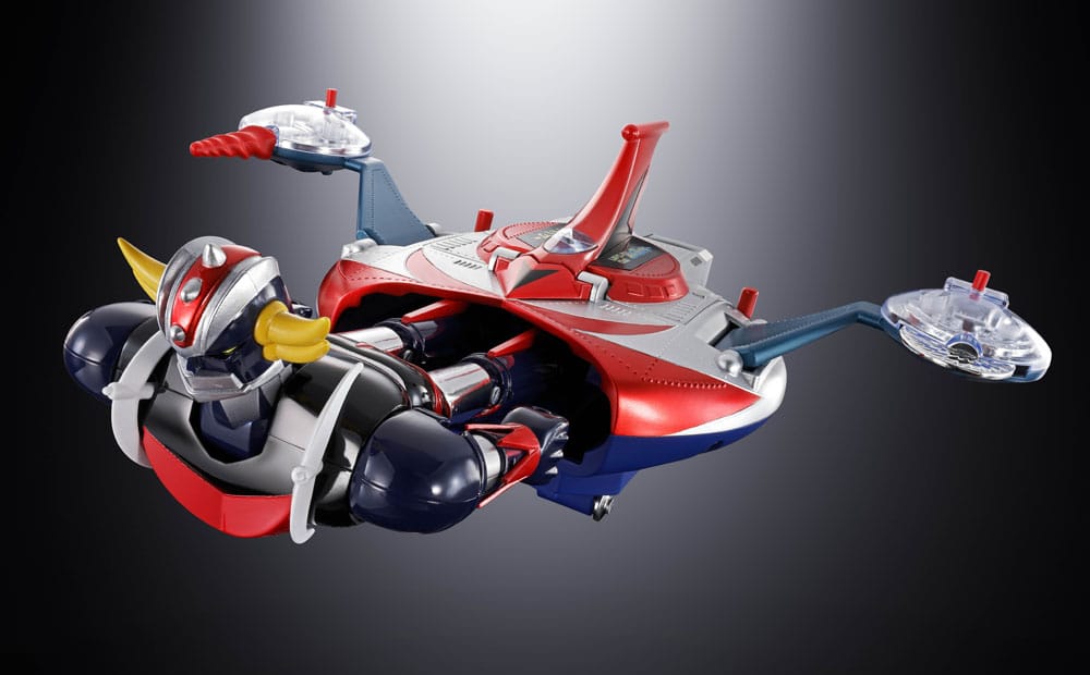 UFO Robo Grendizer Chogokin Action Figure Deluxe GRENDIZER & UFO SPAZER