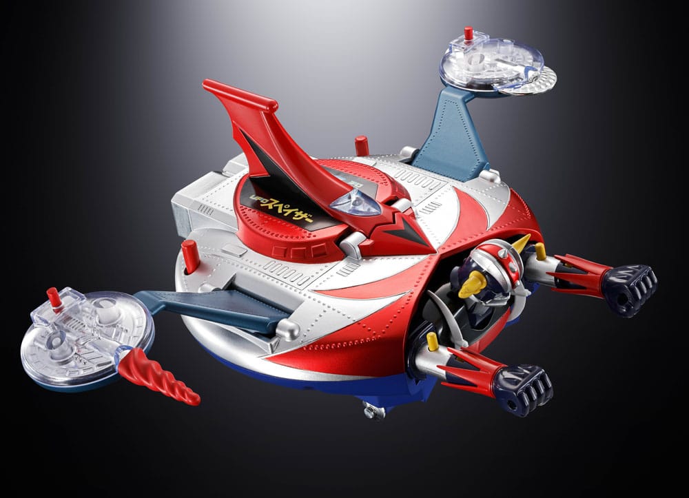 UFO Robo Grendizer Chogokin Action Figure Deluxe GRENDIZER & UFO SPAZER