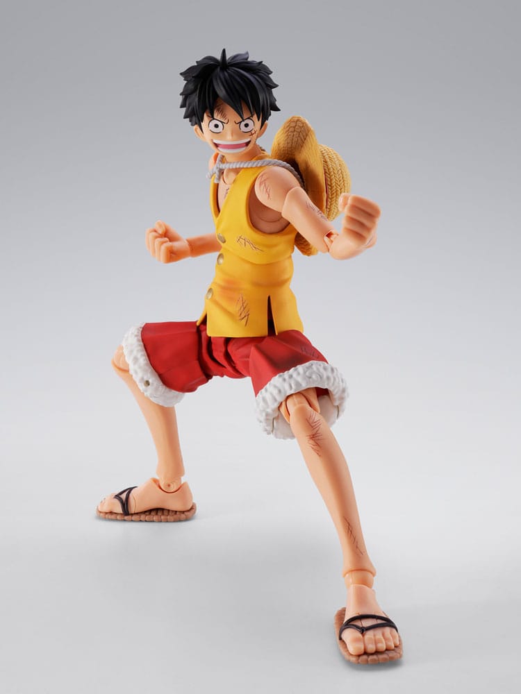 One Piece S.H.Figuarts Action Figure MONKEY D. LUFFY MARINEFORD