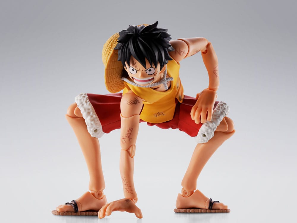 One Piece S.H.Figuarts Action Figure MONKEY D. LUFFY MARINEFORD