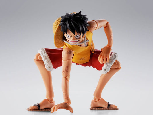One Piece S.H.Figuarts Action Figure MONKEY D. LUFFY MARINEFORD