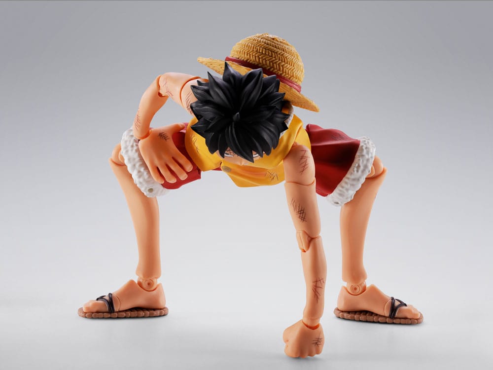 One Piece S.H.Figuarts Action Figure MONKEY D. LUFFY MARINEFORD