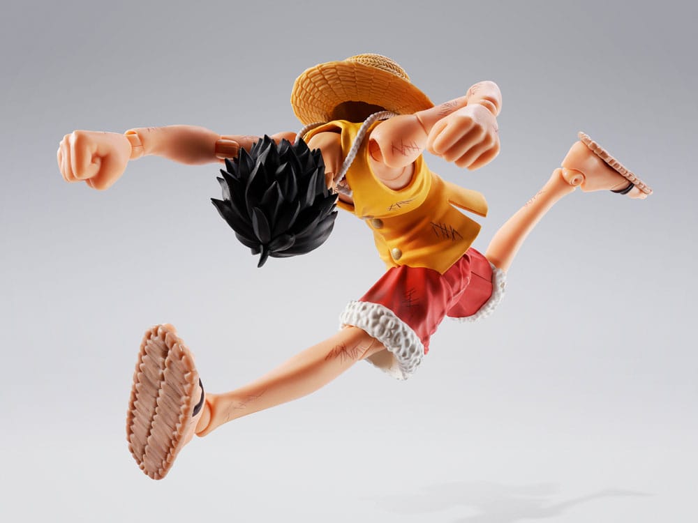 One Piece S.H.Figuarts Action Figure MONKEY D. LUFFY MARINEFORD