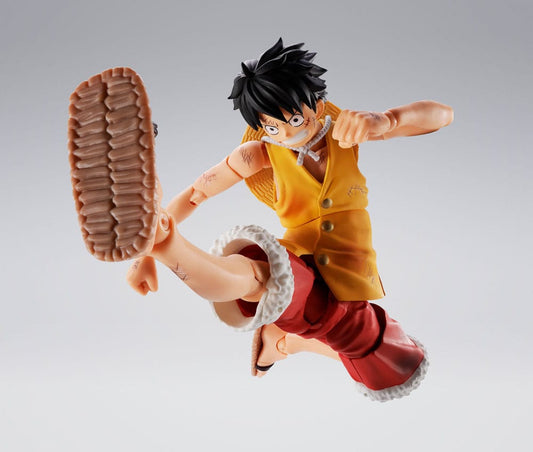 One Piece S.H.Figuarts Action Figure MONKEY D. LUFFY MARINEFORD