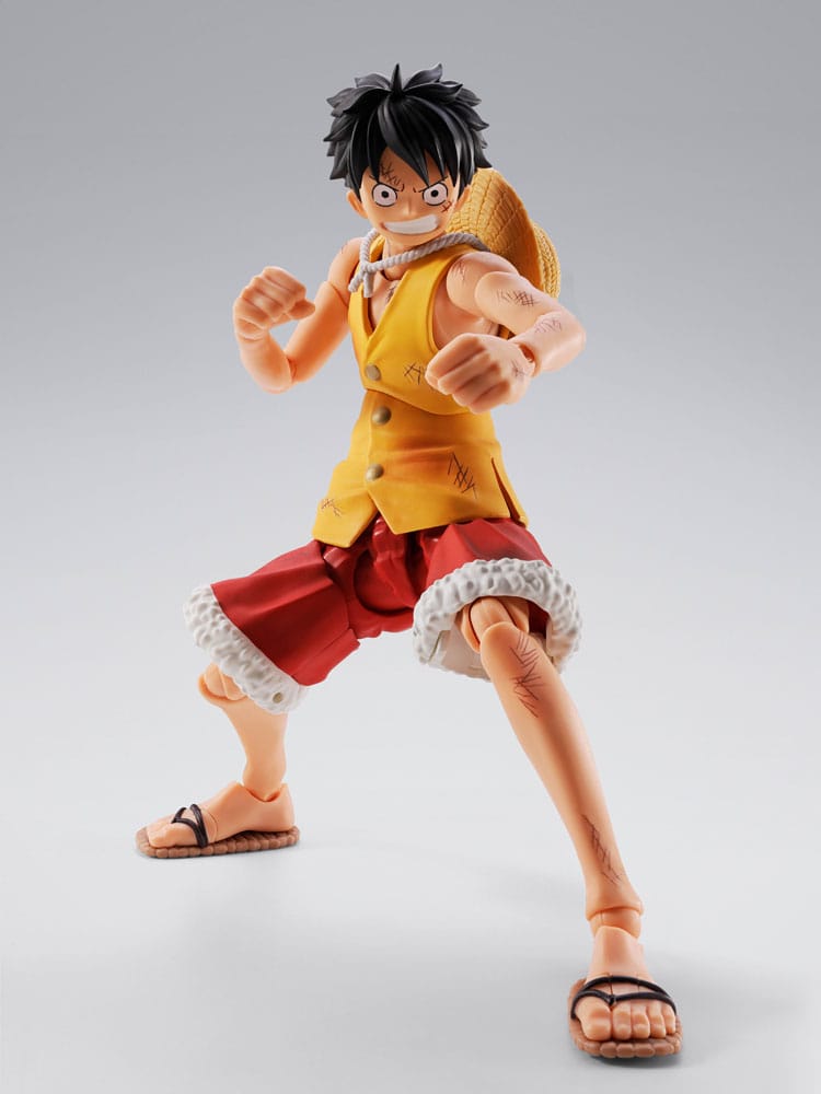One Piece S.H.Figuarts Action Figure MONKEY D. LUFFY MARINEFORD
