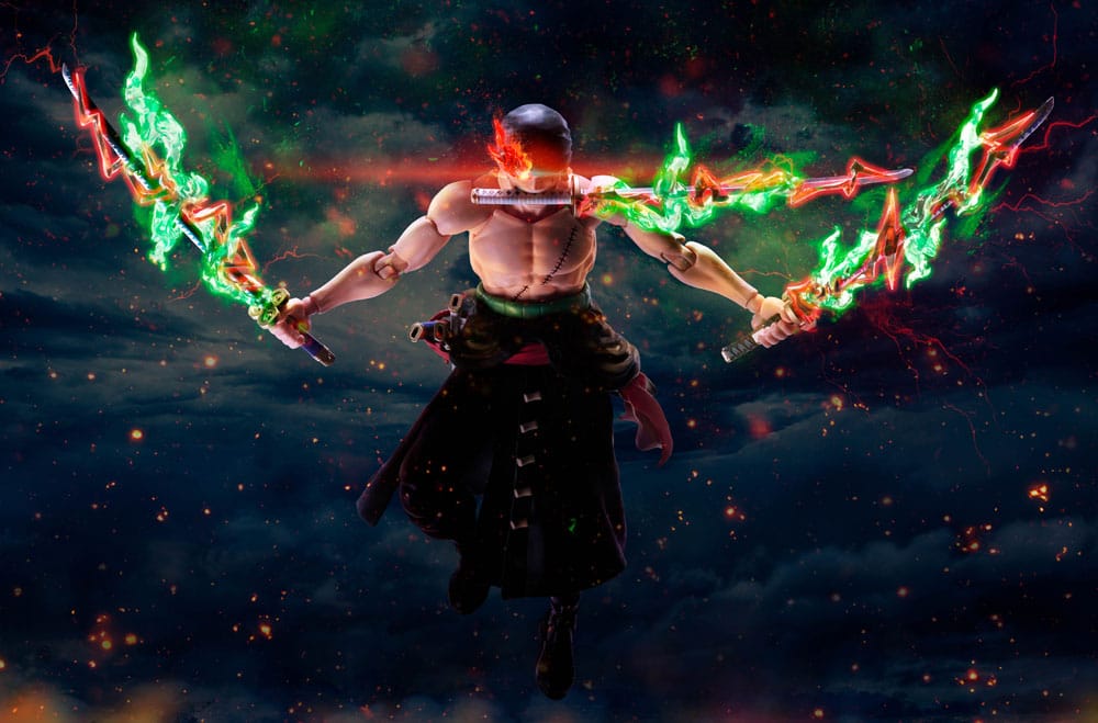 One Piece S.H.Figuarts Action Figure RORONOA ZORO King of Hell