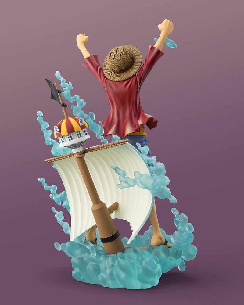 ONE PIECE FiguartsZERO Figure LUFFY SETTING OUT FOR THE NEW WORLD