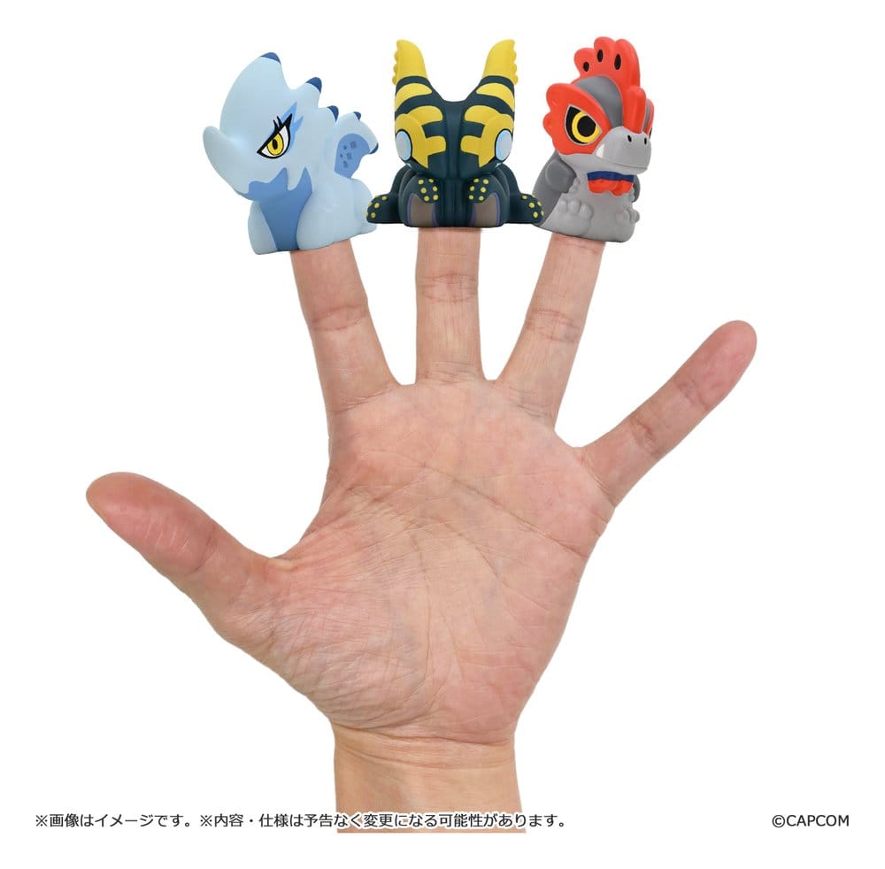 Monster Hunter Capcom Figure Builder FINGER PUPPETS III Blind Box