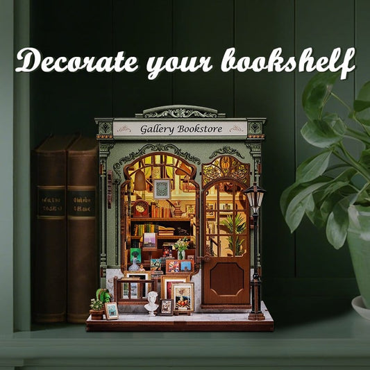 Miniature House Model Kit GALLERY BOOKSTORE