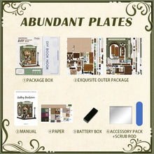 Miniature House Model Kit GALLERY BOOKSTORE