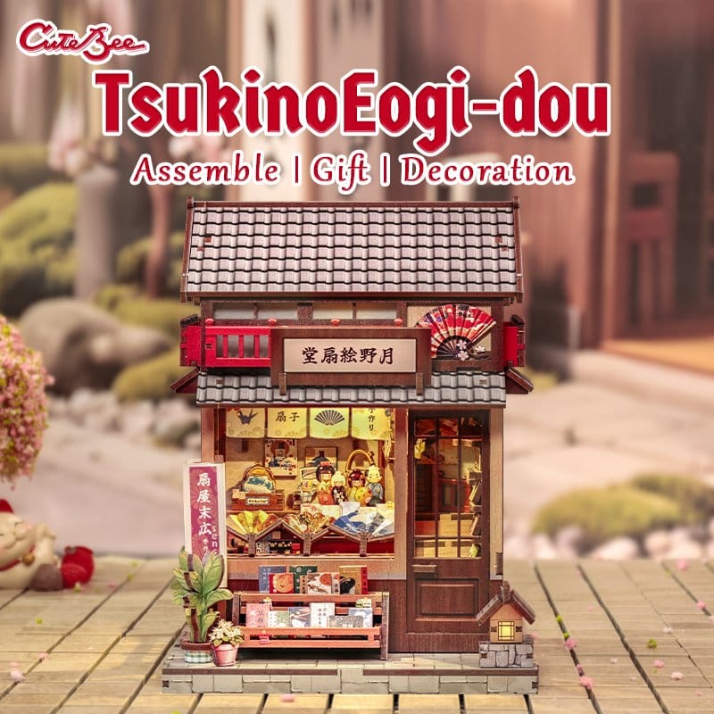 Miniature House Model Kit TSUKINO EOGI-DOU