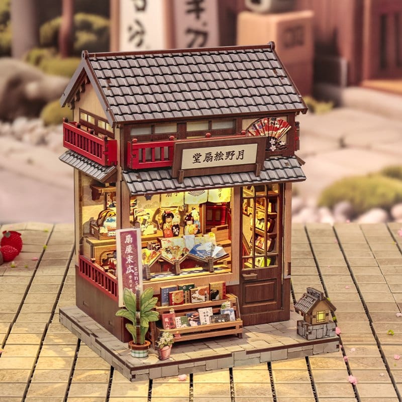 Miniature House Model Kit TSUKINO EOGI-DOU