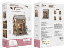 Miniature House Model Kit SAKURA KIMONO SHOP