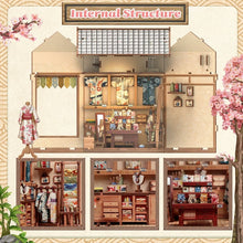 Miniature House Model Kit SAKURA KIMONO SHOP
