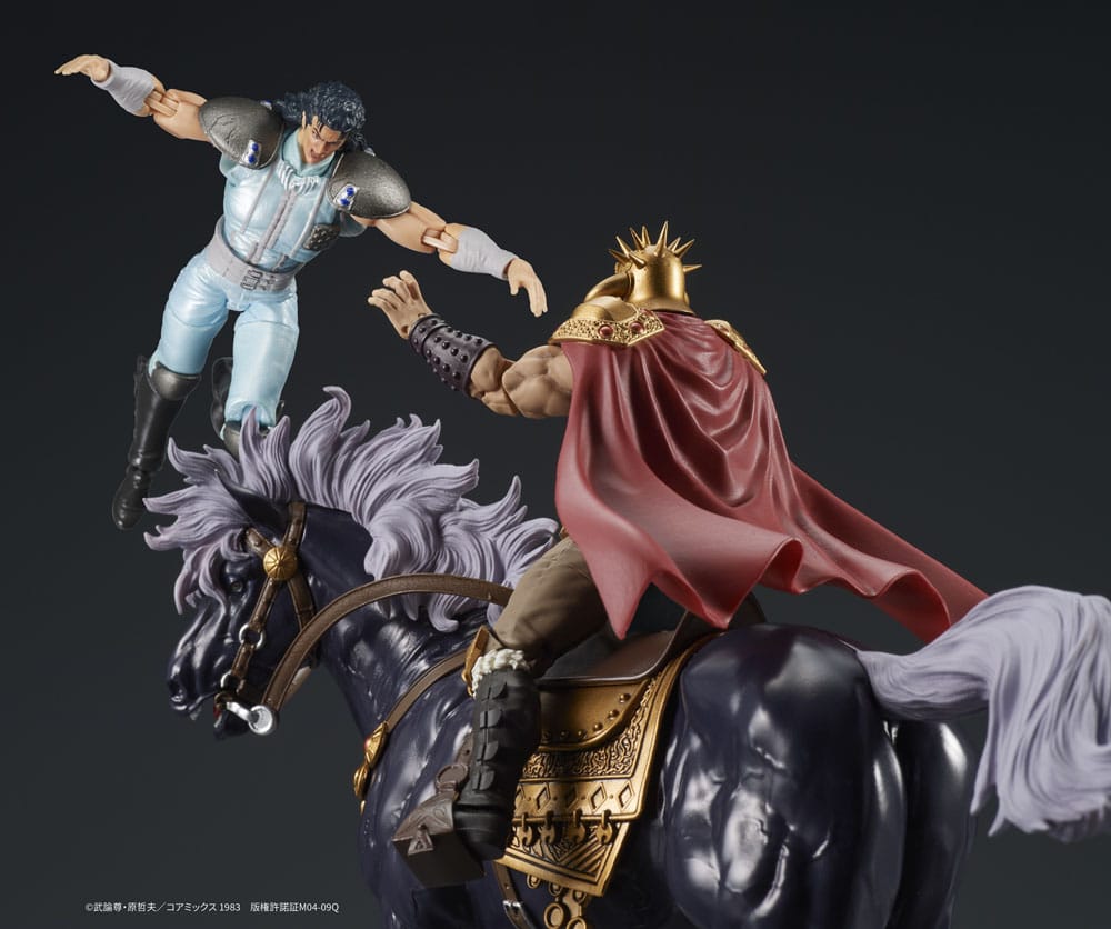 Hokuto no Ken Action Figure RAUL RAOH and KUKUOH