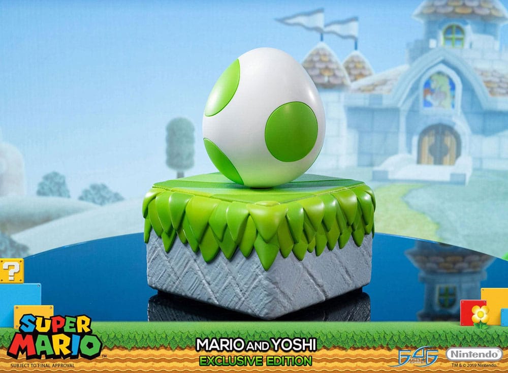 Mario Bros F4f Statue SUPER MARIO & YOSHI