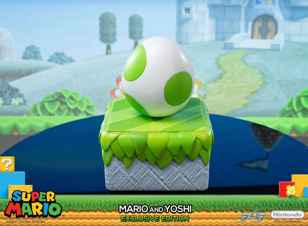 Mario Bros F4f Statue SUPER MARIO & YOSHI