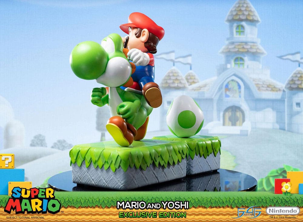 Mario Bros F4f Statue SUPER MARIO & YOSHI
