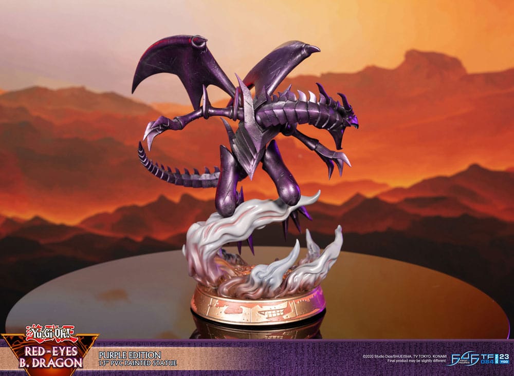 Yu-Gi-Oh! - Statue Rotäugiger B. Drache, Farbe Schwarz