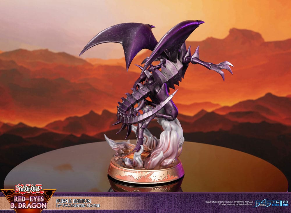 Yu-Gi-Oh! - Statue Rotäugiger B. Drache, Farbe Schwarz