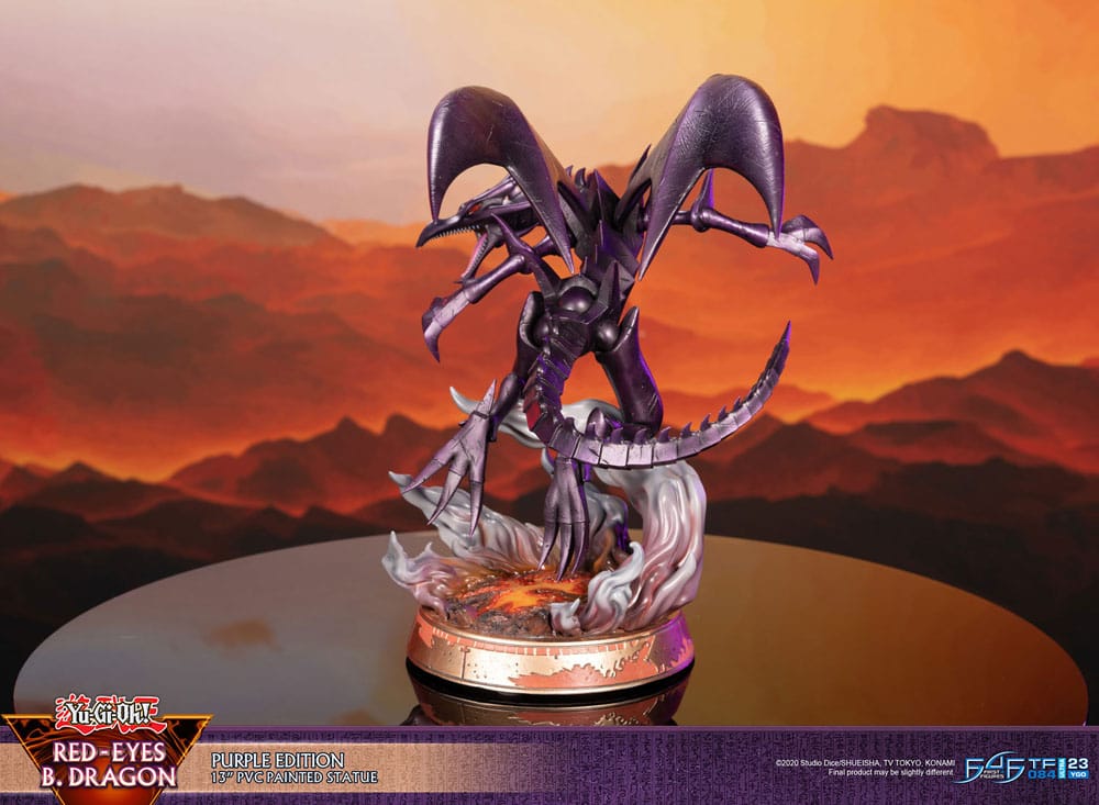 Yu-Gi-Oh! - Statue Rotäugiger B. Drache, Farbe Schwarz