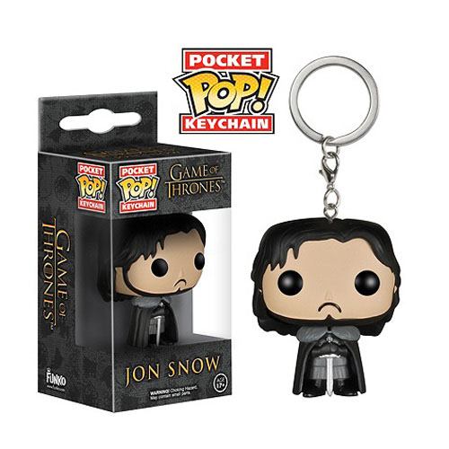 Game Of Thrones Portachiavi Pocket POP! JON SNOW