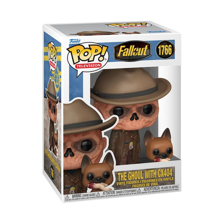 Fallout POP! Buddy TV Vinyl Figure GHOUL + CX404