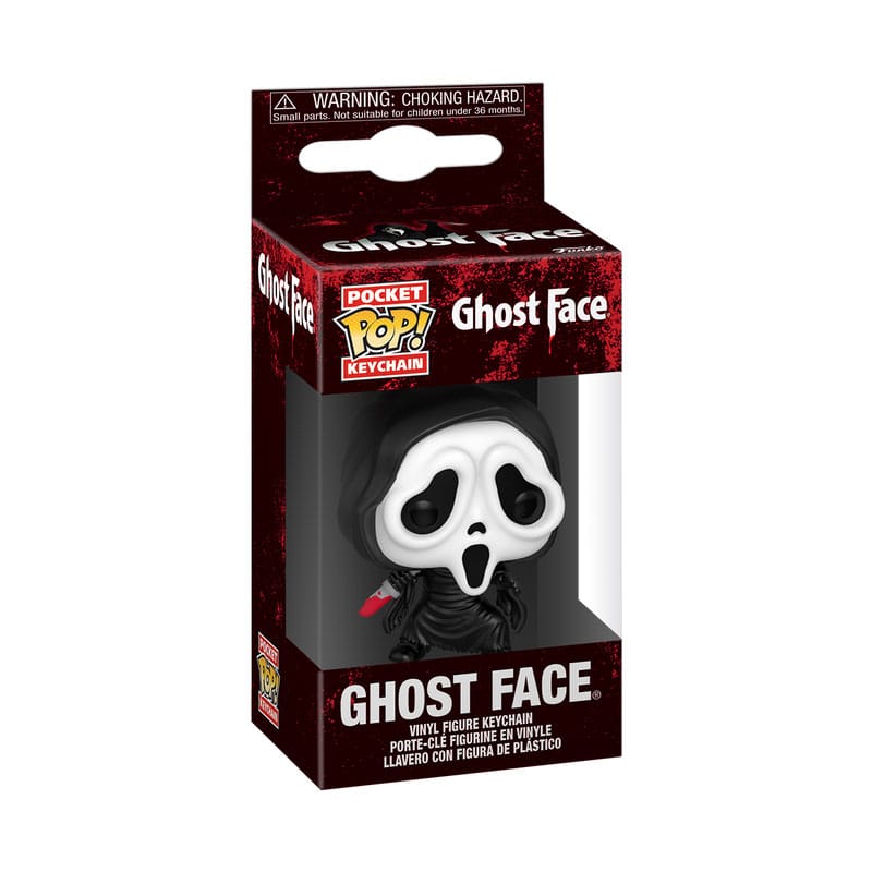 Scream Pocket POP! Keychain GHOST FACE