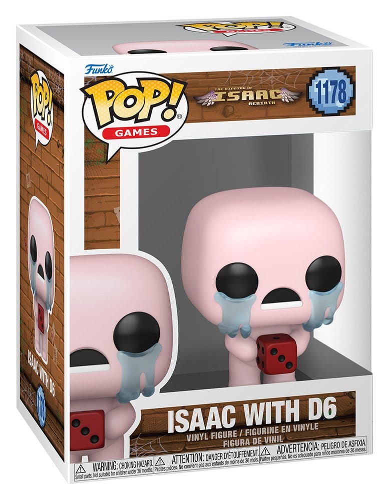 Binding of Isaac POP! ISAAC w/dice
